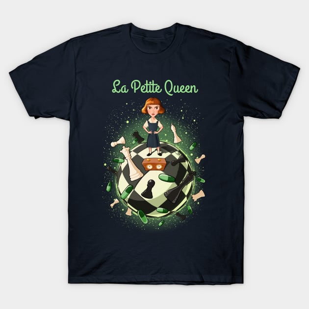 La Petite Queen T-Shirt by Tronyx79